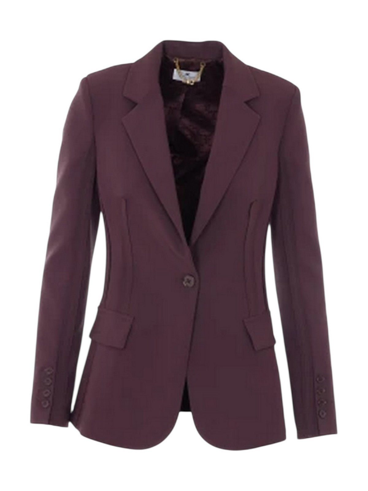 ELISABETTA FRANCHI Giacca Donna GI21661E2 644 CACAO gioboutiqueweb