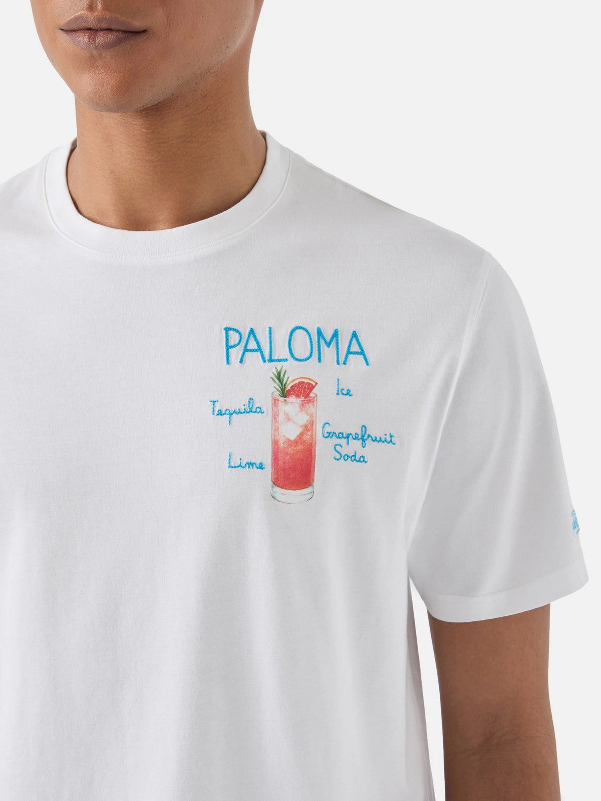 MC2 SAINT BARTH T-shirt Uomo PORTOFINO 00323L PALOMA RECIPE 01N EMB gioboutiqueweb
