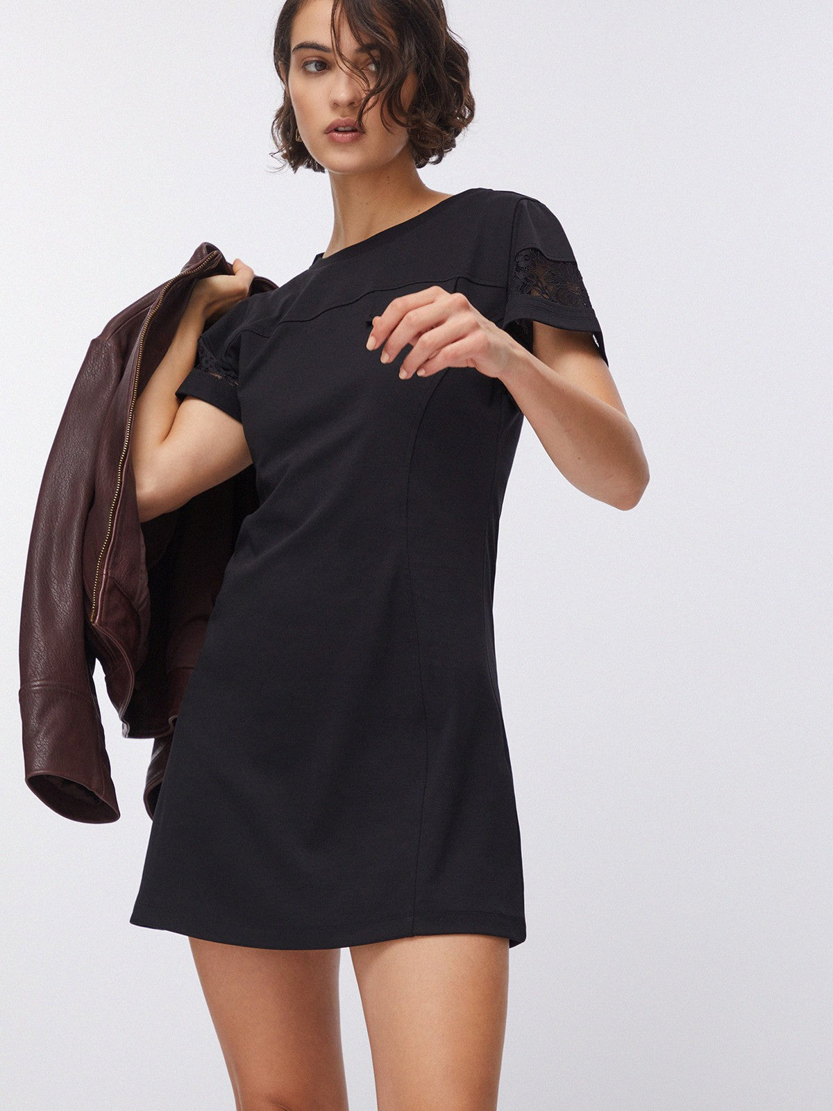 LIU JO SPORT Abito Donna TA6236J3855 22222 Nero gioboutiqueweb