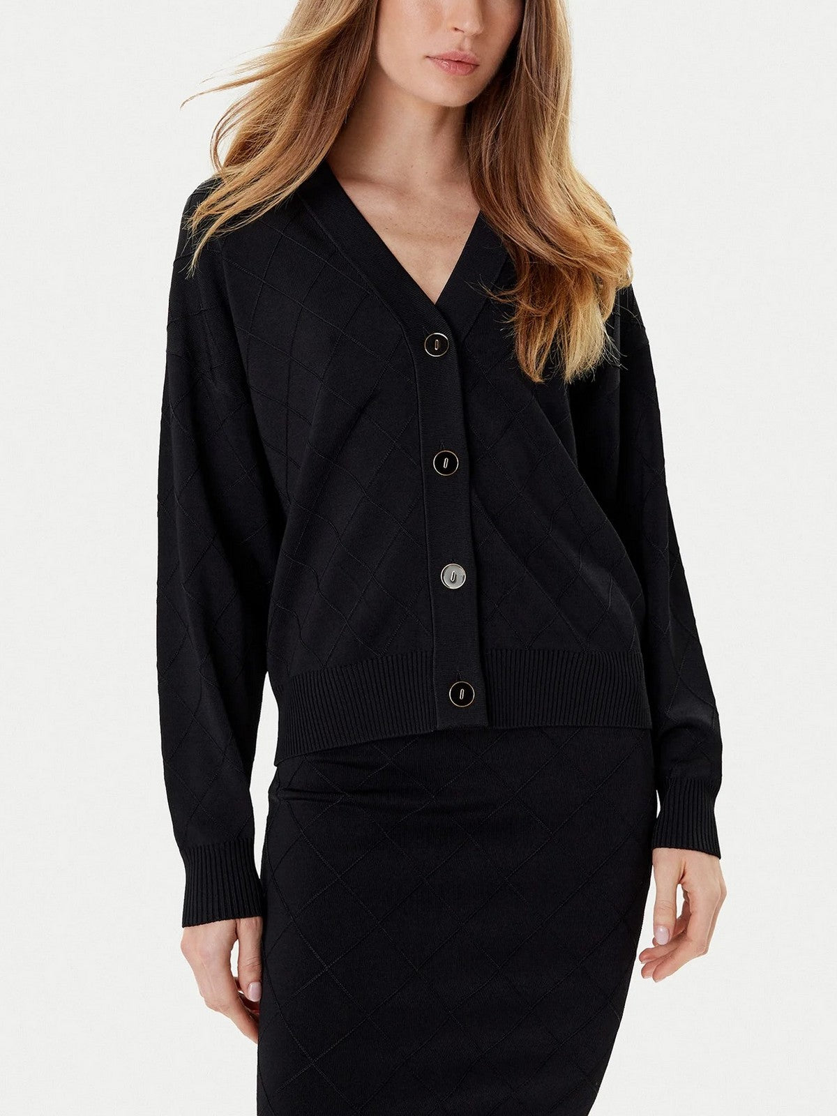 MARCIANO Cardigan Donna MILEY CARDI SWTR 5YGR13 5036Z JBLK Jet Black A996 gioboutiqueweb