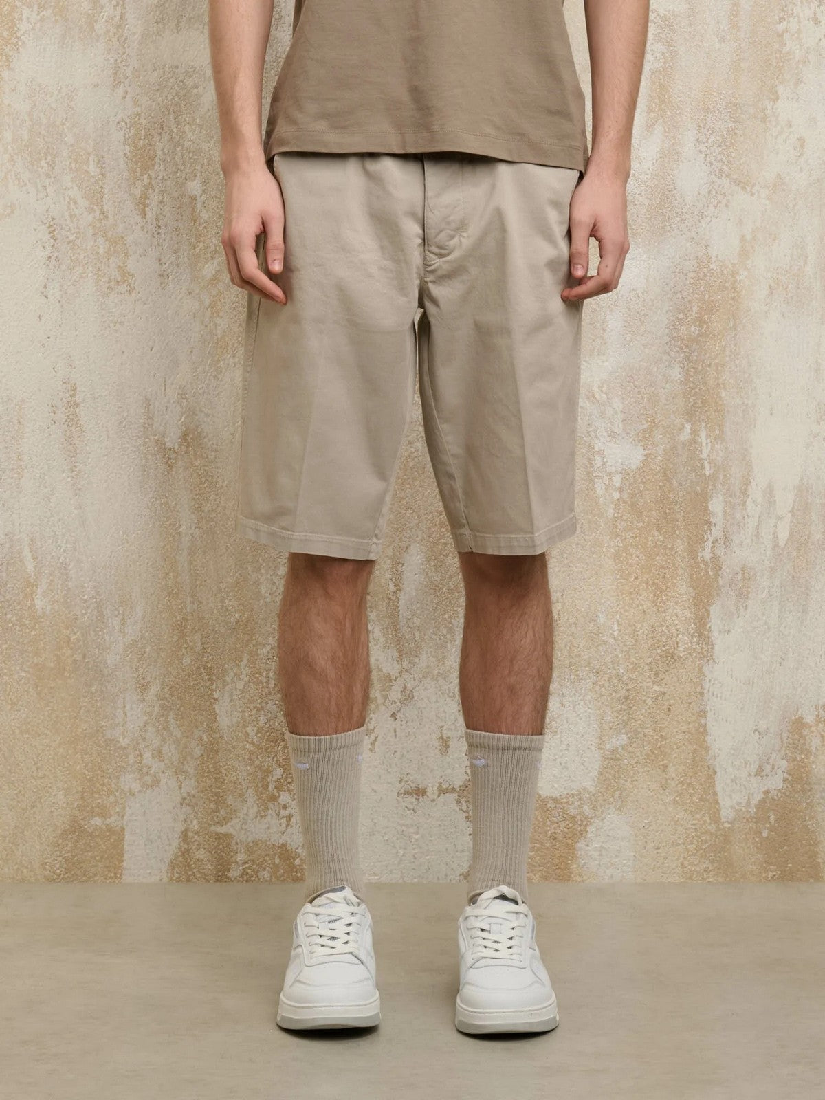 BLAUER Bermuda Uomo MACULLAR 25SBLUP02352 006855 283 Beige gioboutiqueweb