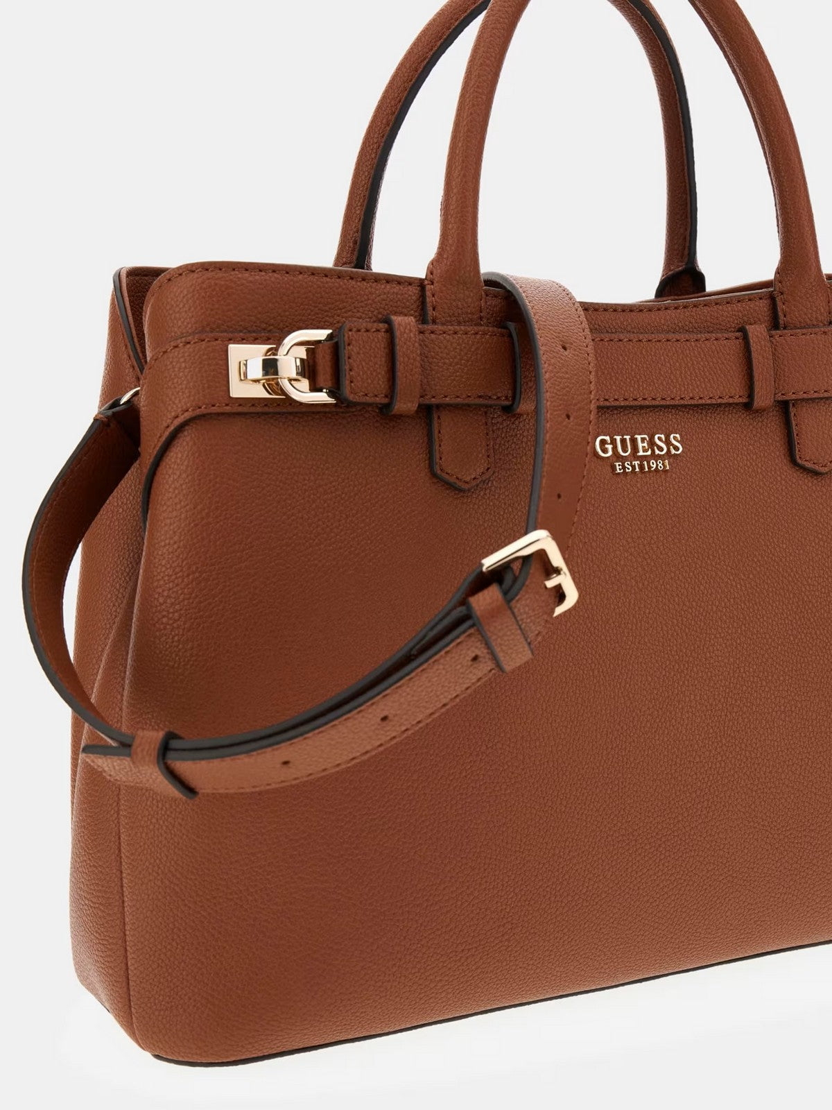 GUESS Borsa Donna GREGORIA LRG GFRIEND SATCHEL HWBG85 46070 COG COGNAC