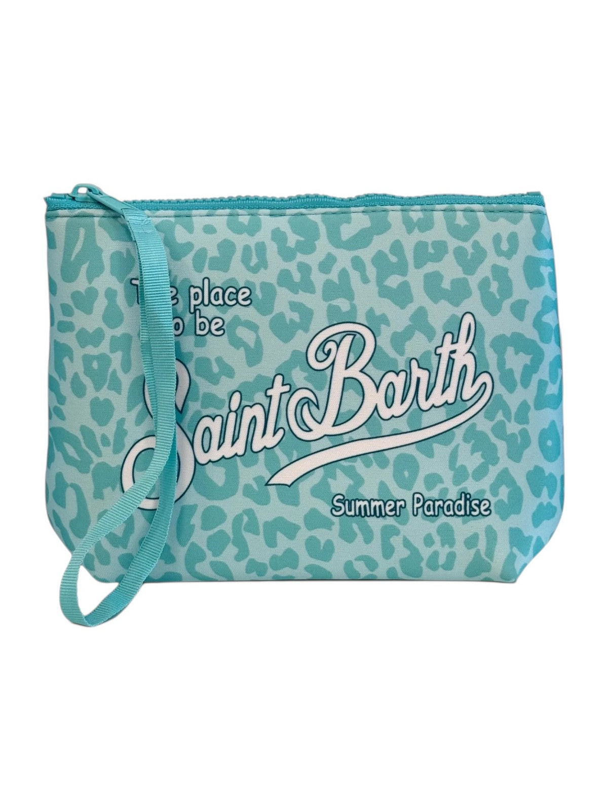 MC2 SAINT BARTH Pochette Unisex adulto ALINE 03942L PASTEL LEOPARD 56 gioboutiqueweb