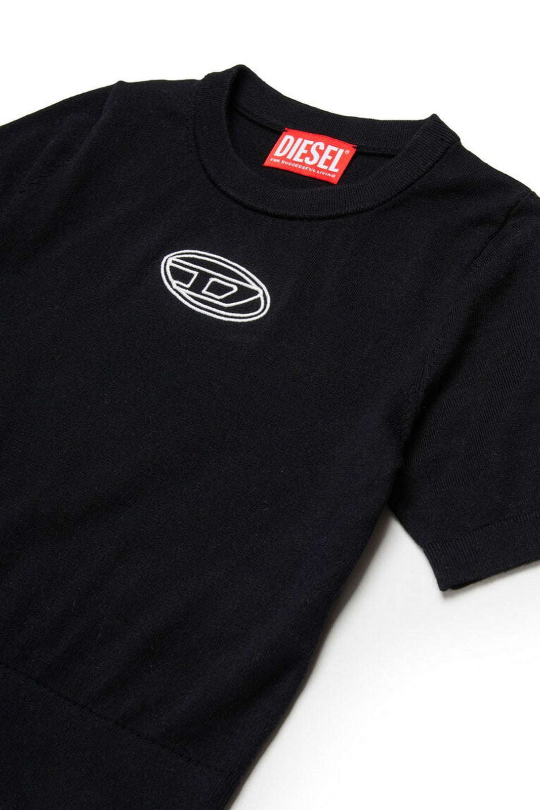 DIESEL T-shirt Bambine e ragazze J02654 RLAXU K900 Nero