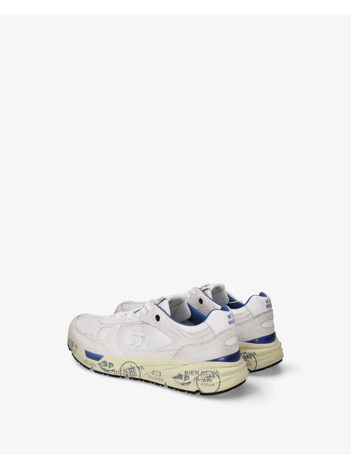 PREMIATA Sneaker Uomo MASE25 VAR 8019 WHITE gioboutiqueweb