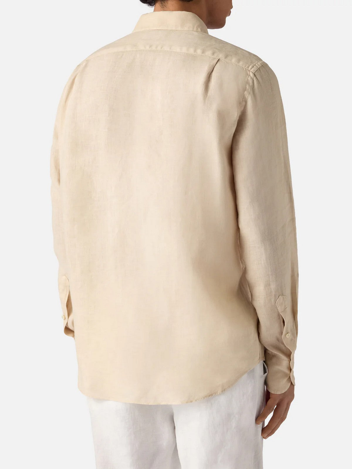 MC2 SAINT BARTH Camicia Uomo RAPHAEL 01139L LINEN 11 BEIGE