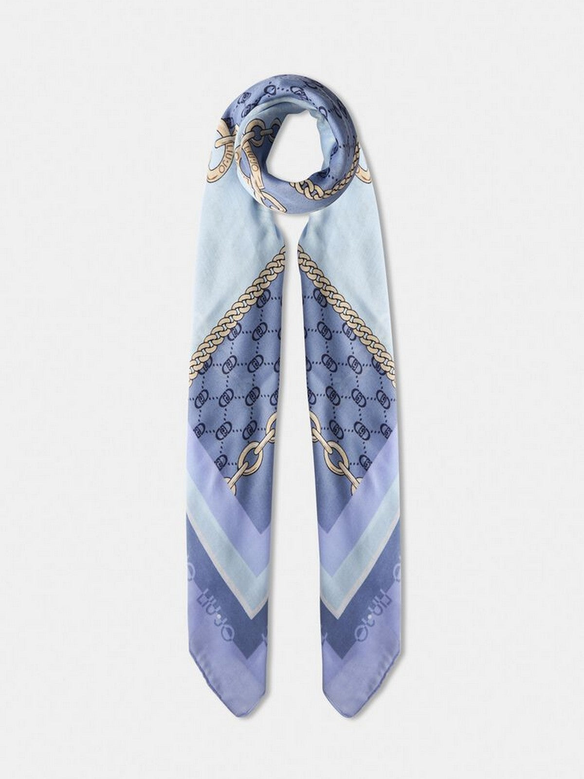 LIU JO SOFT Foulard Donna 2F5067T0300 74015 LIGHT DENIM gioboutiqueweb