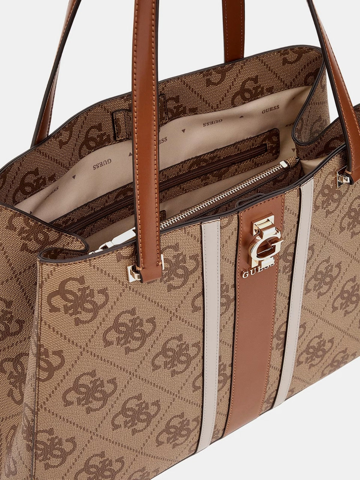 GUESS Borsa Donna ERENIA TOTE HWSO78 38230 LTL LATTE LOGO