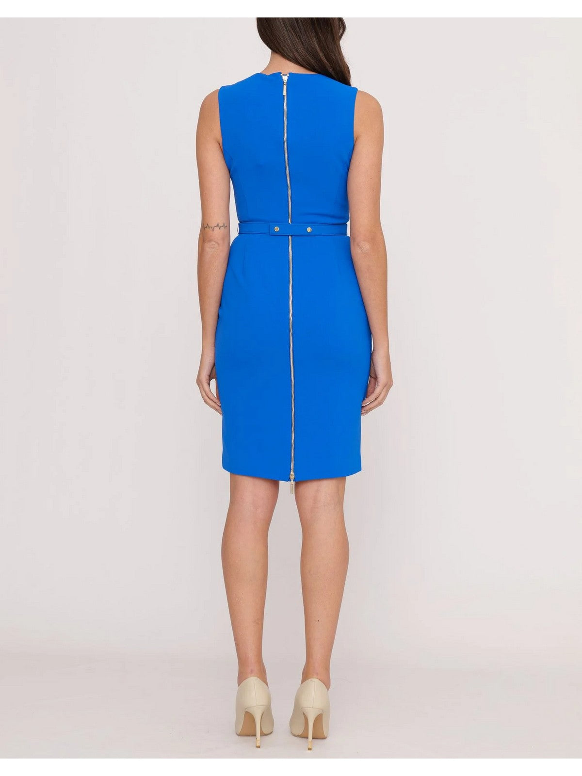 MARCIANO Abito Donna DALLAS DRESS 4GGK31 7070A G7R4 Blu gioboutiqueweb