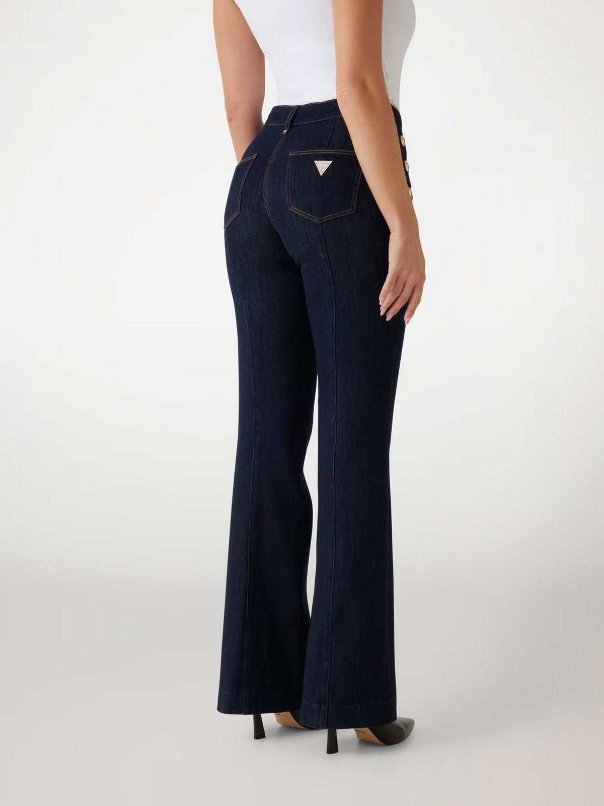 GUESS Jeans Donna NEW FAYE PANT W5RA0P D5PW1 BFIN BE FINE