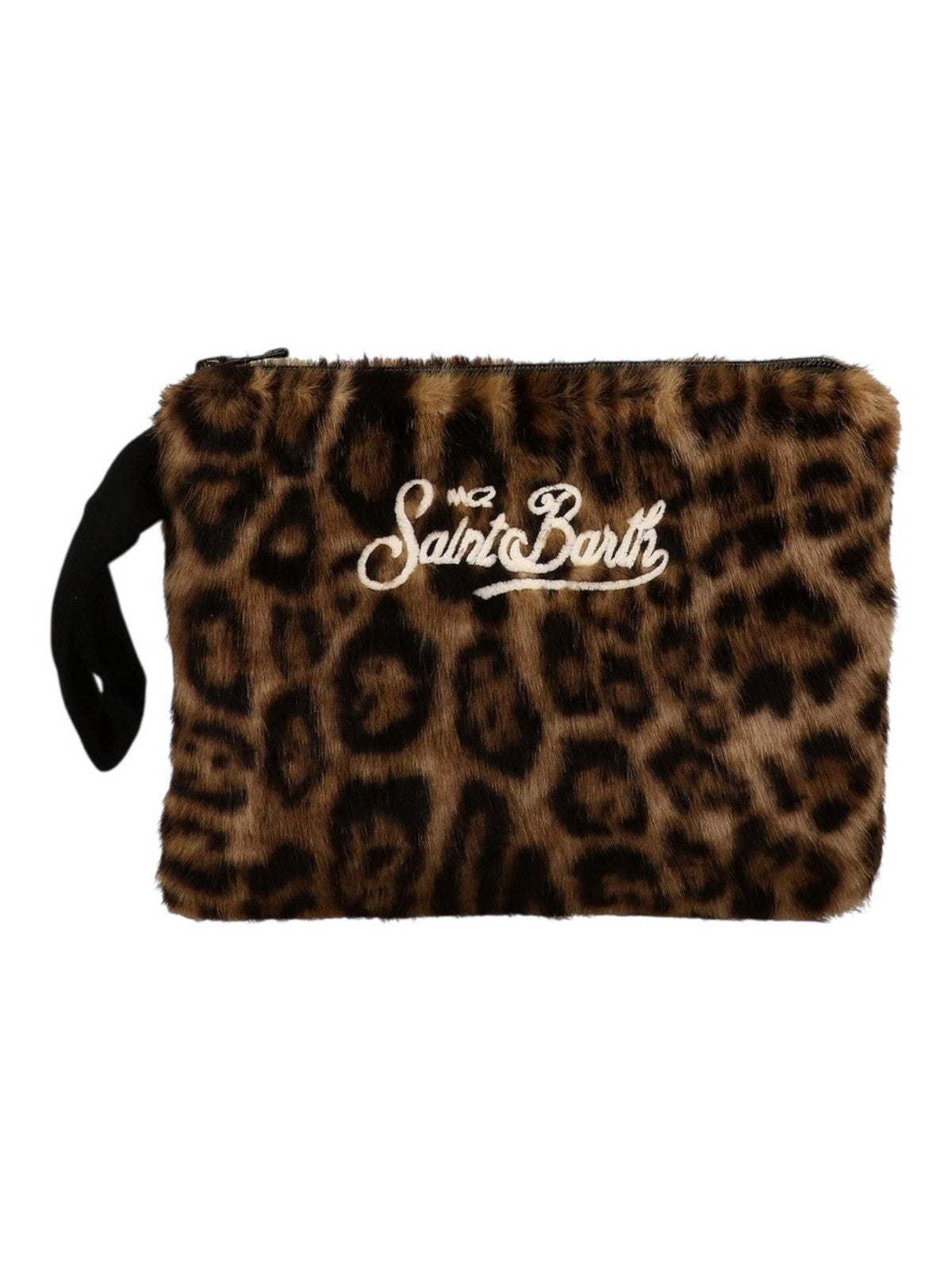 MC2 SAINT BARTH Pochette Donna PAREASY FUR 00241I LEOPARD 11 EMB