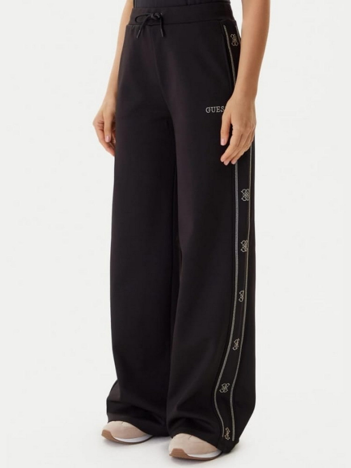 GUESS SPORT Pantalone Donna V5BB12 KCX22 JBLK Jet Black A996