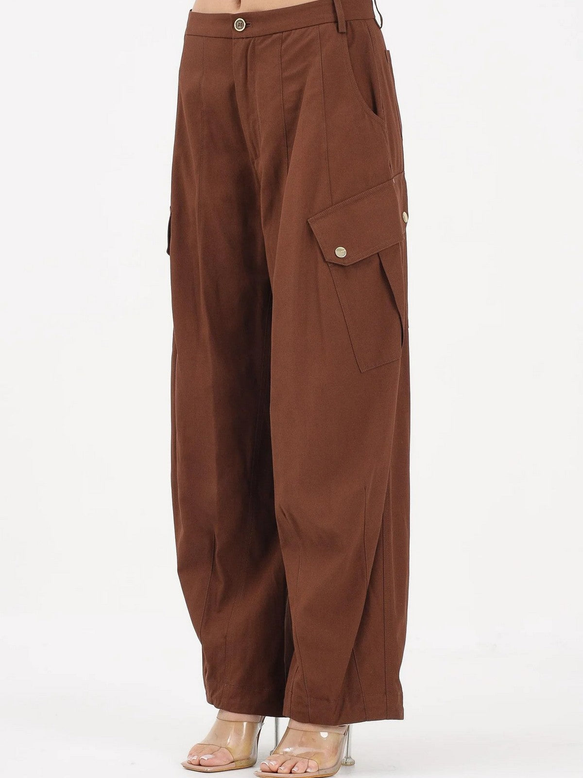 PINKO Pantalone Donna ROSALIN PANTALONE 106278-A2ER L78 MARRONE TERRA X PIANTE gioboutiqueweb