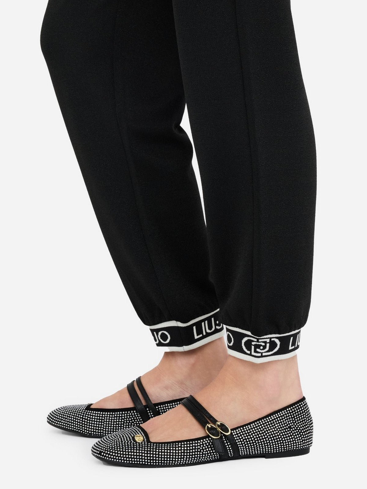 LIU JO SPORT Woven Pants Donna TF5284J4747 R9342 Nero/nero lux