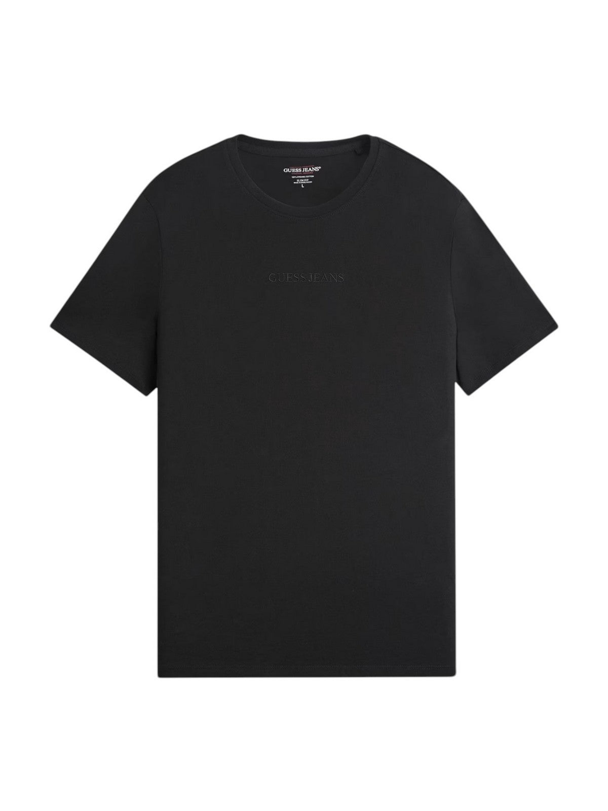 GUESS T-shirt Uomo GJ SS CN OS LOGO EMB TEE M4YI44 K8FQ4 JBLK Jet Black A996