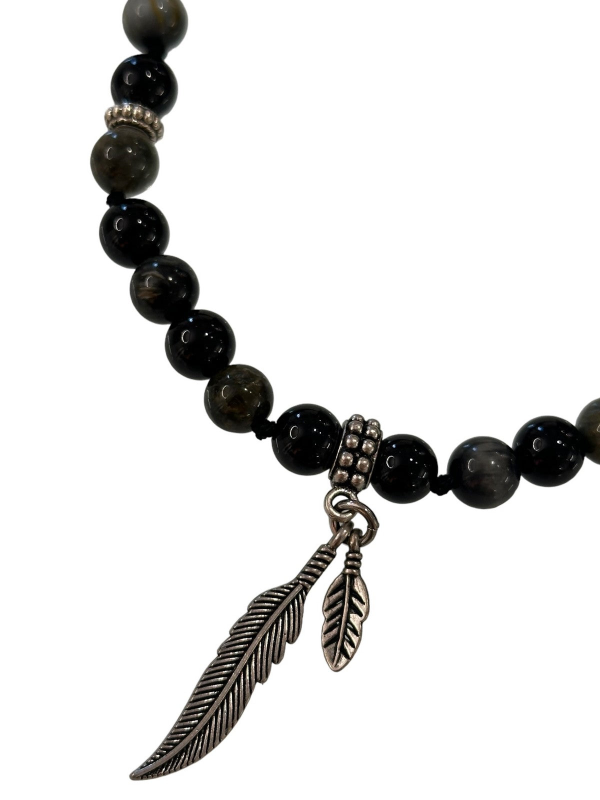 MANCINO Collana Uomo MACO 3 Nero gioboutiqueweb