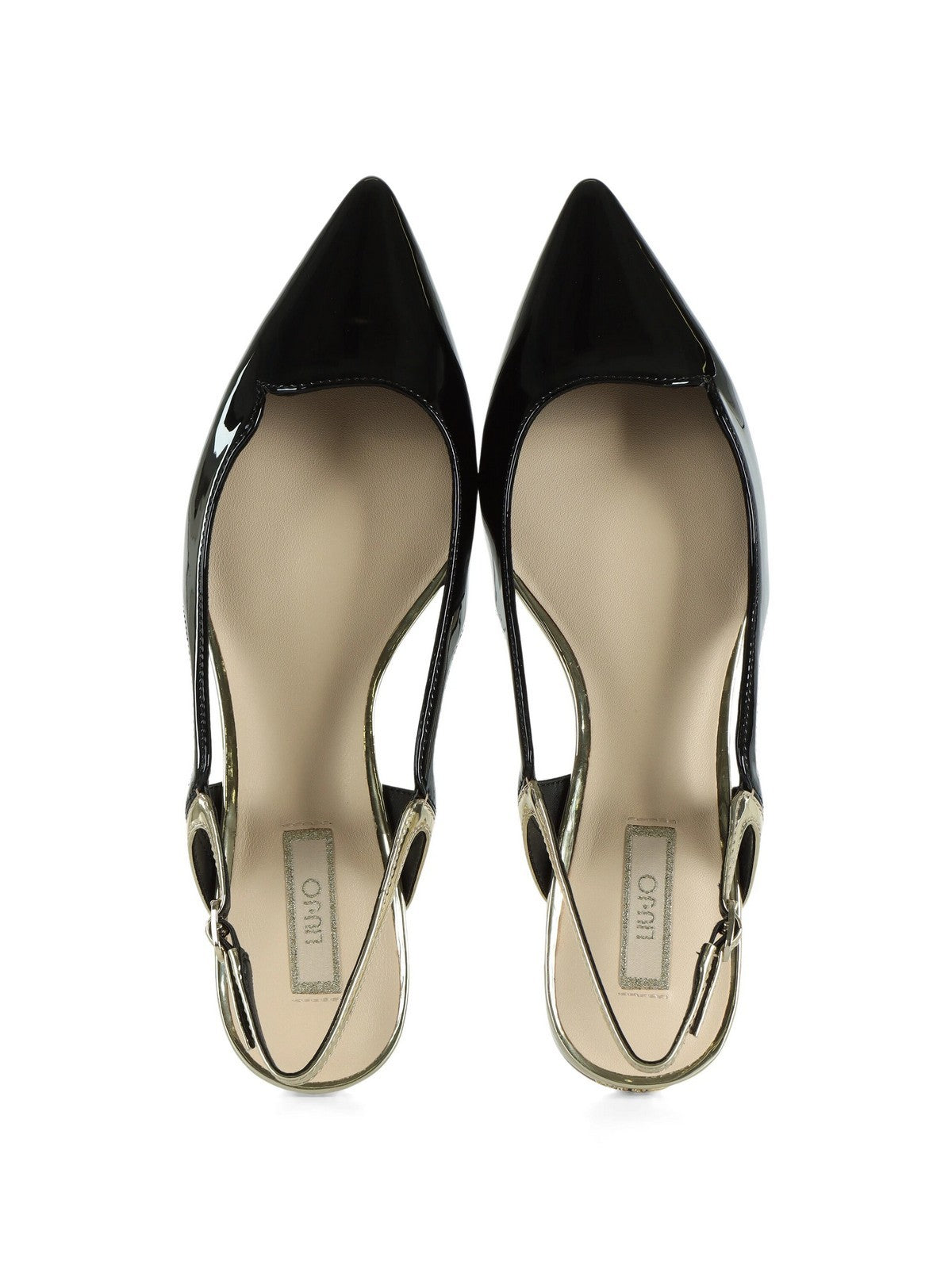 LIU JO Sandalo Donna VIVIEN SA6029EX342 S1189 BLACK/LIGHT GOLD