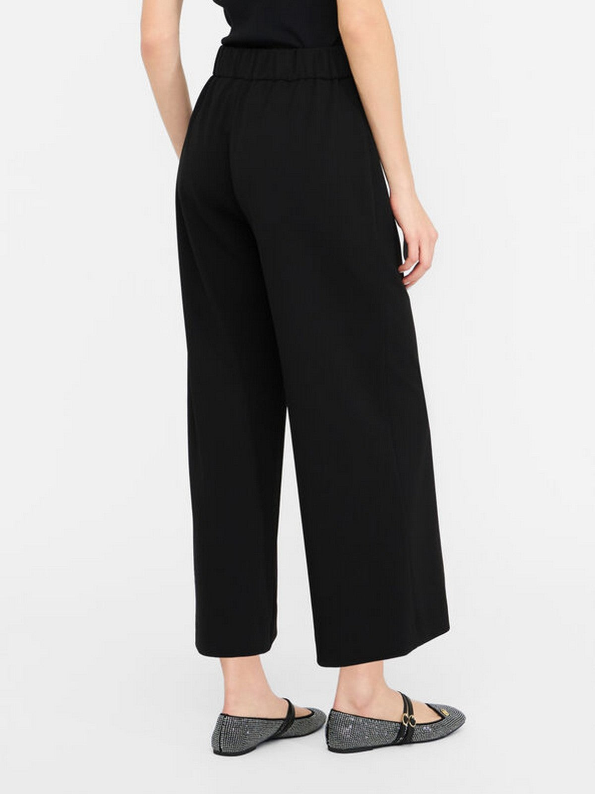 LIU JO WHITE Pantalone Donna MF5260J1930 22222 Nero