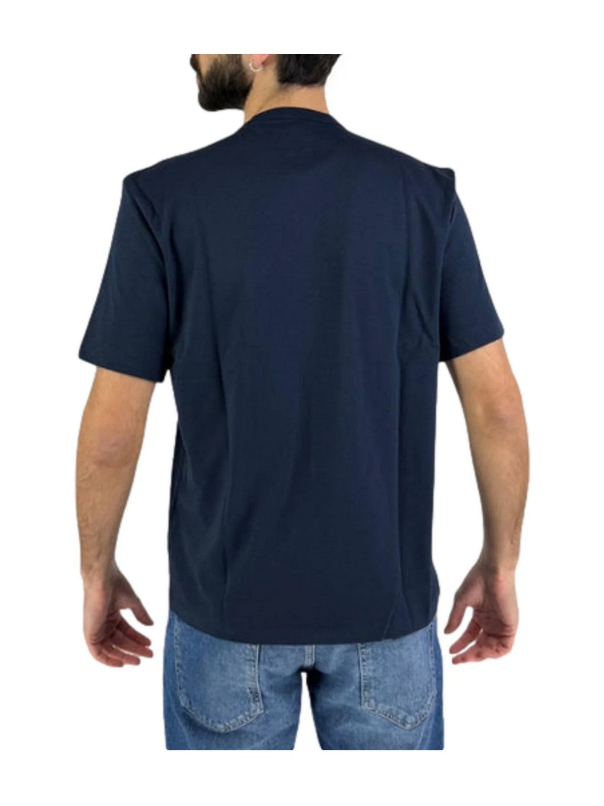 BLAUER T-shirt Uomo BOURNE 25SBLUH02191 004547 888 Blu gioboutiqueweb
