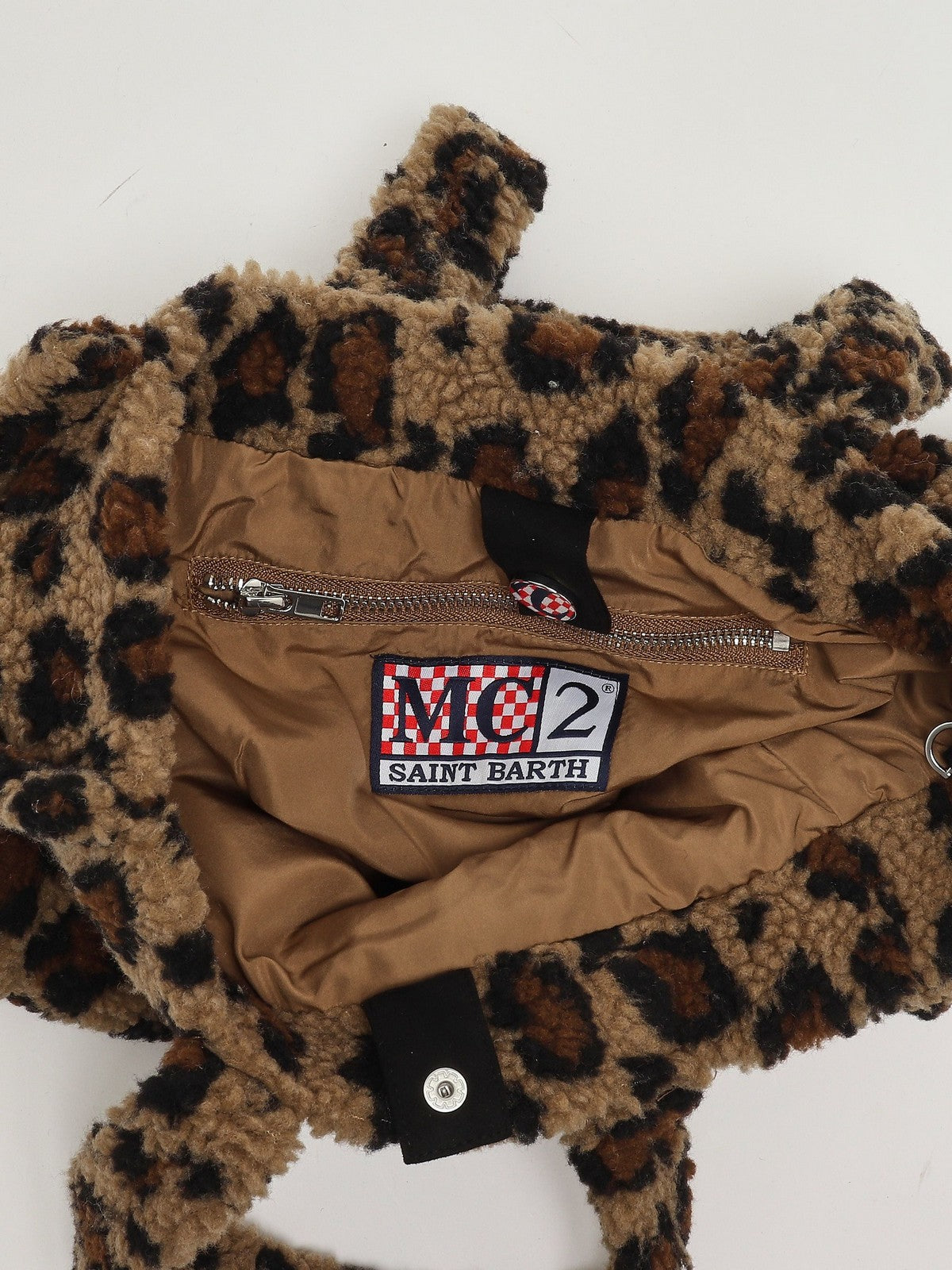 MC2 SAINT BARTH Borsa Donna COLETTE TEDDY 01475I LEOPARD 1218 EMB