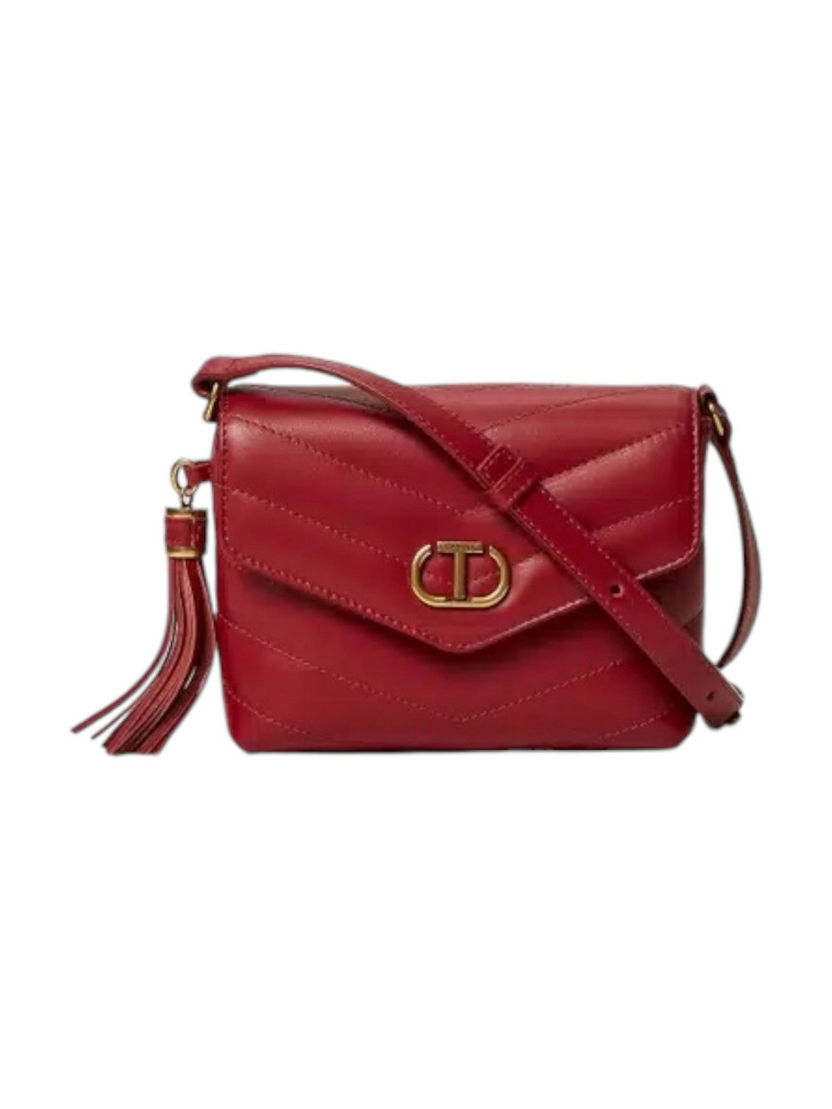 TWINSET Borsa Donna DREAMY LEATHER 242TB7191 00020 Rosso gioboutiqueweb