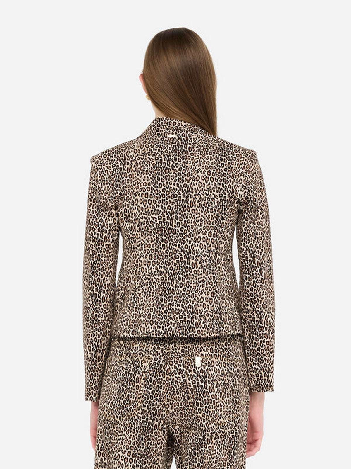LIU JO BLUE DENIM Giacca Donna UF5194T016A M9766 Micro spotted beige