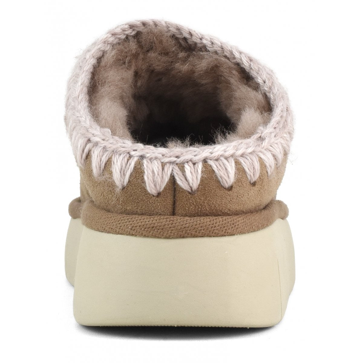 MOU Ciabatta Donna Bounce clog metal logo MU.FW531001A PKBRO Pink Brown gioboutiqueweb