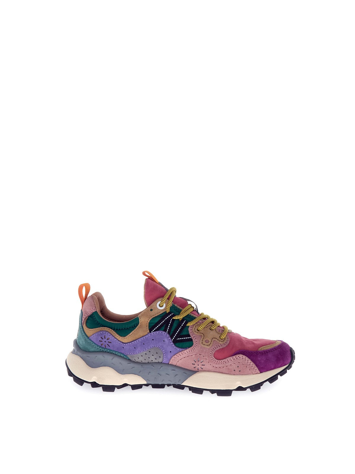 FLOWER MOUNTAIN Sneaker Donna YAMANO 3 WOMAN 2017817-01-1L27 BURGUNDY-FUCHSIA-CIPRIA gioboutiqueweb