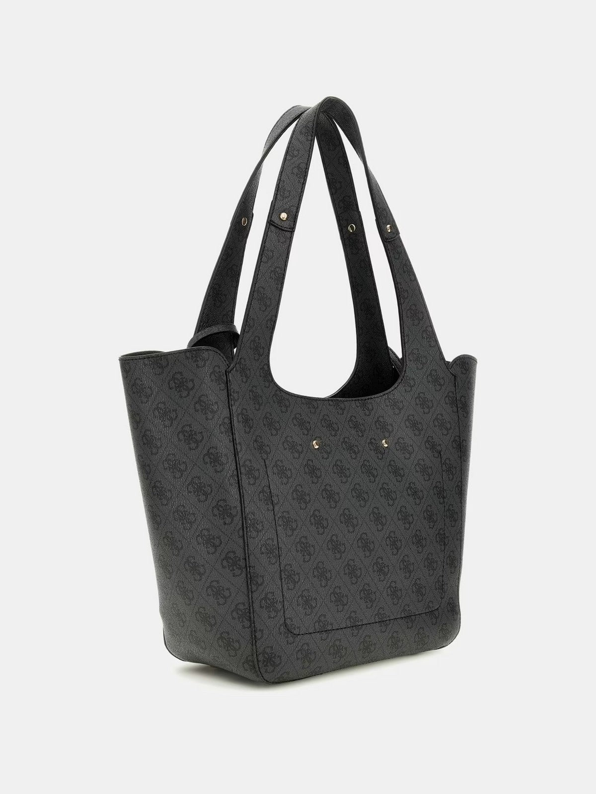 GUESS Borsa Donna CALISTA 2 IN 1 TOTE HWSG73 34220 CLO COAL LOGO gioboutiqueweb