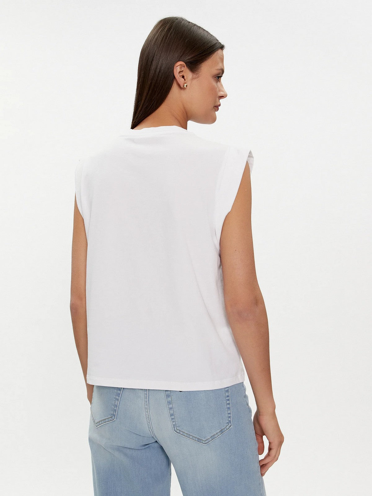 LIU JO WHITE T-Shirt e Polo Donna MA4332J5003 N9277 Bianco gioboutiqueweb