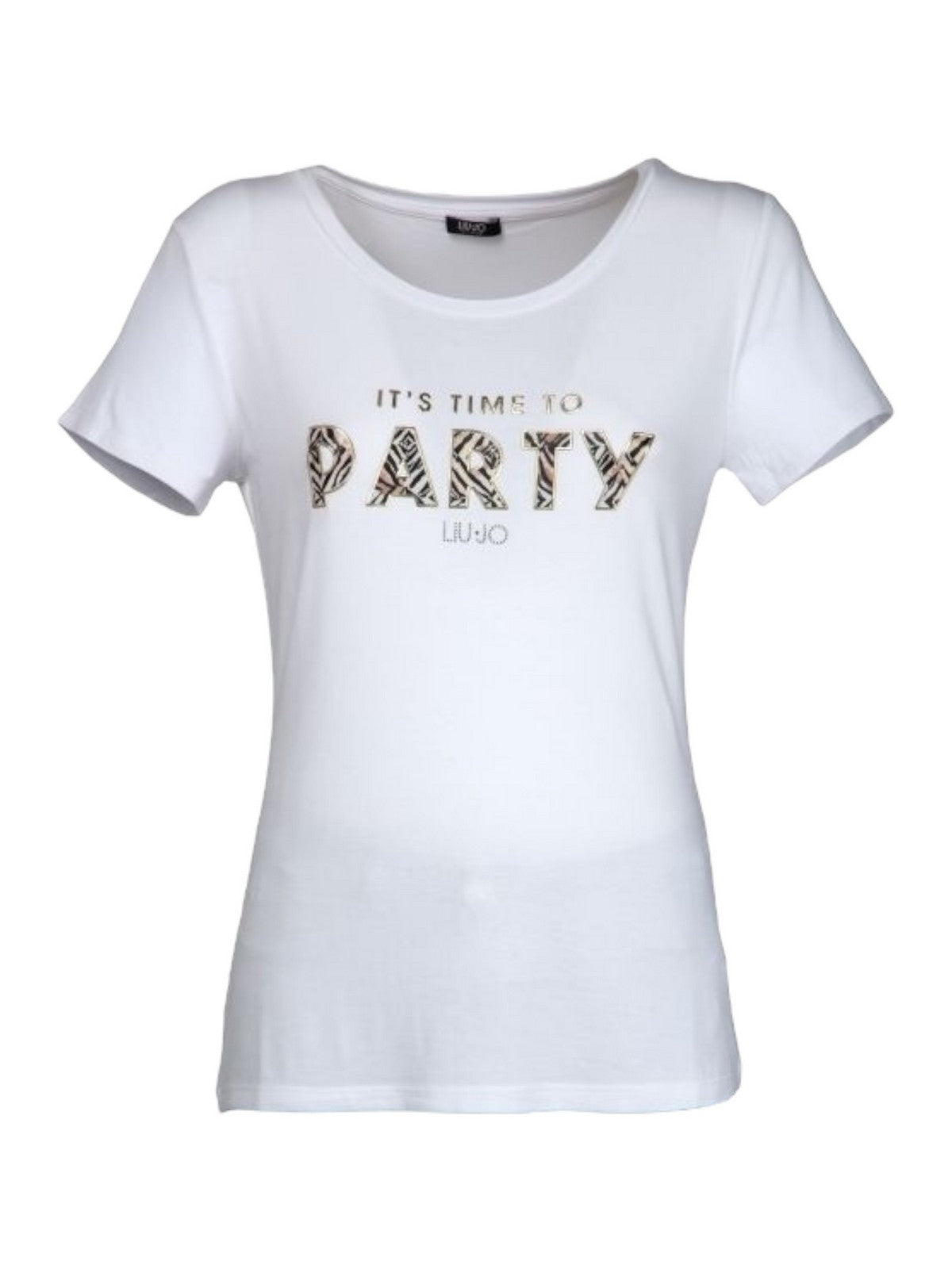 Liu Jo Beachwear T-Shirt und Pole Woman V4124JS360 N9238 Weiß