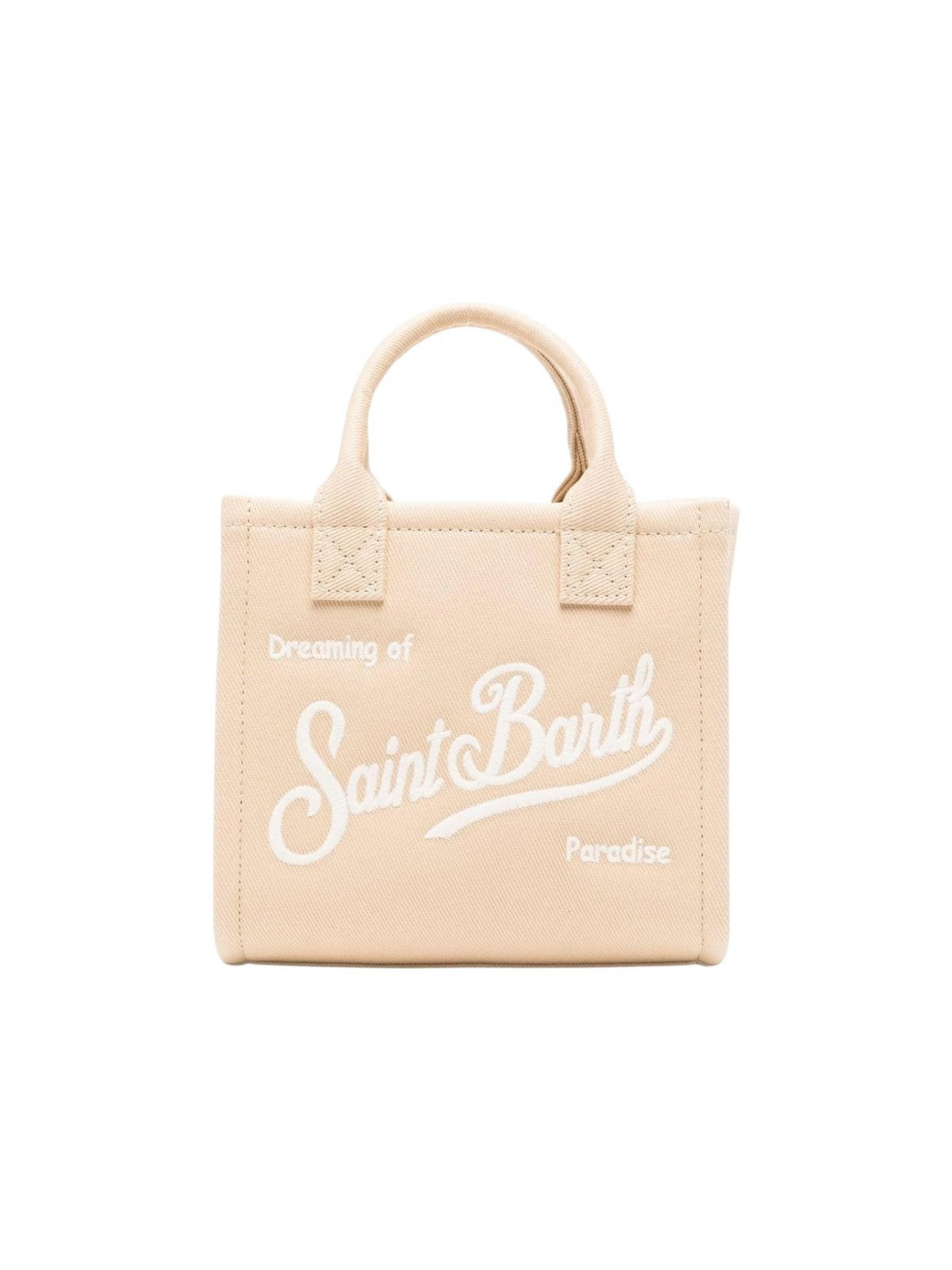 MC2 SAINT BARTH Borsa Donna VANITY BAG MINI 01741L CANVAS 11 EMB