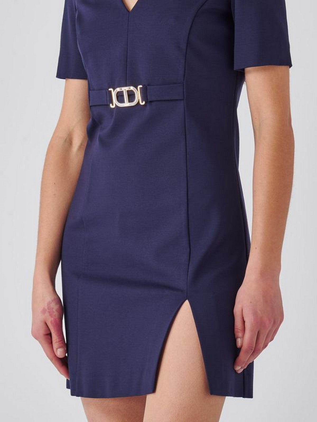 Twinset women's dress 241tp2275 00305 blue