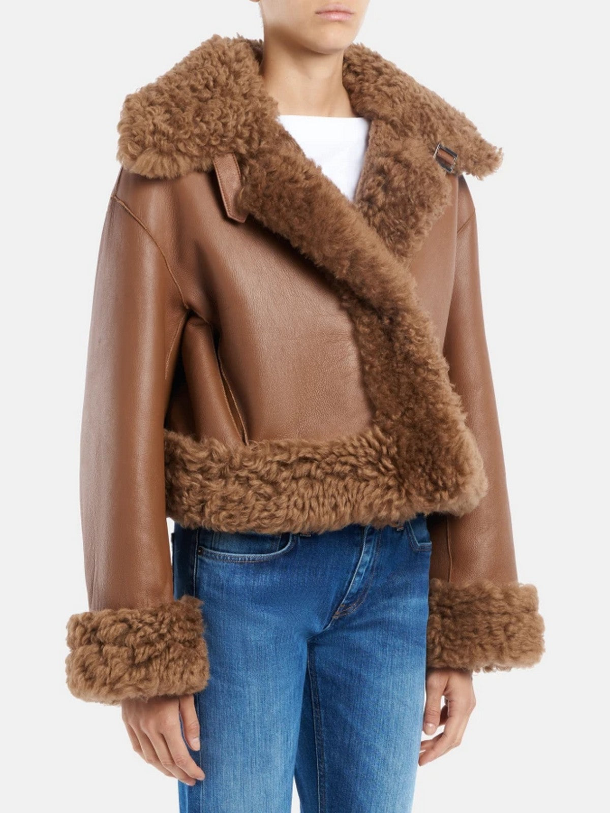 DONDUP Giubbino Donna DJ709 PL0389D XXX 430 CARAMELLO gioboutiqueweb