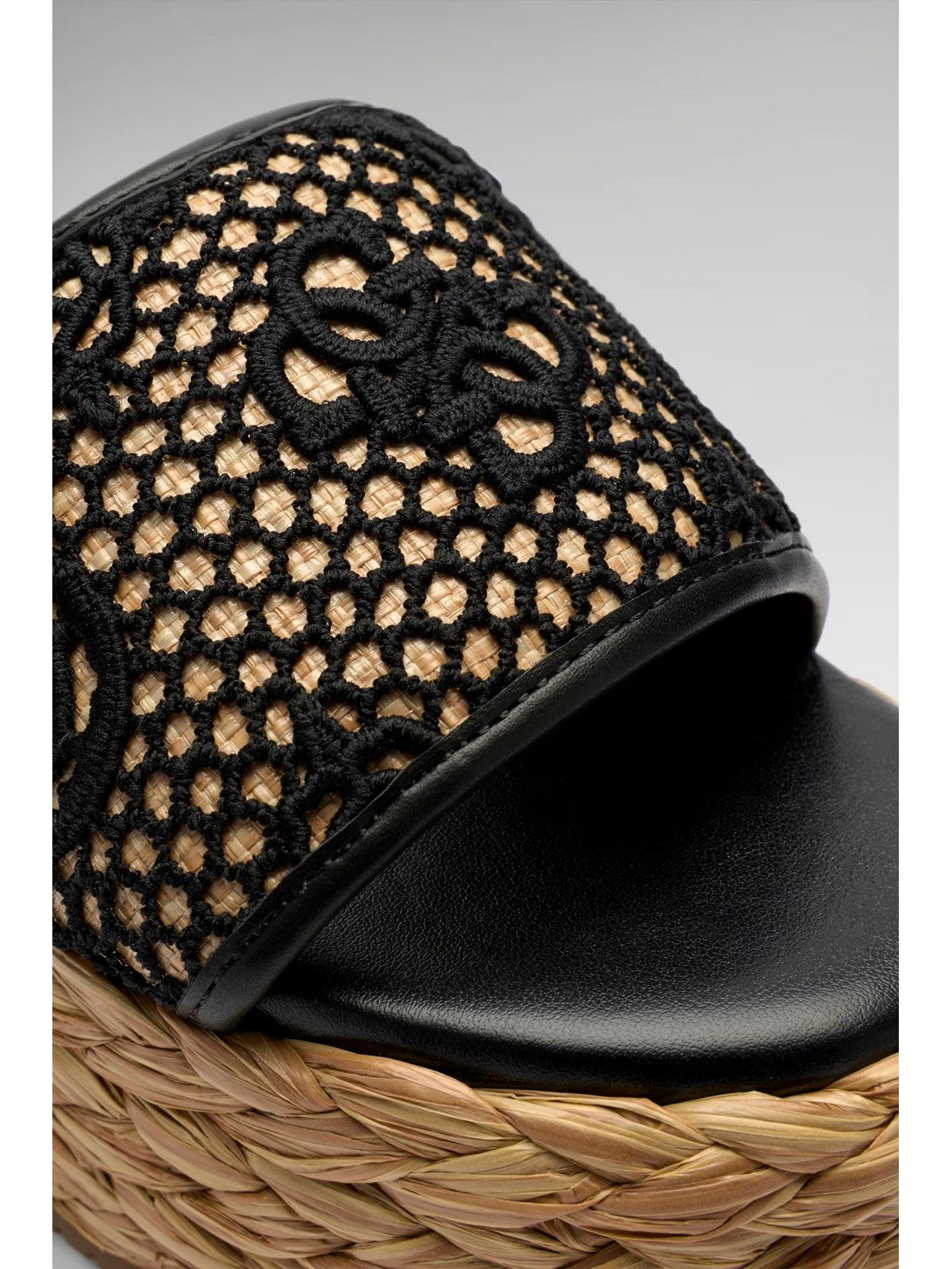 GUESS Sandalo Donna BINATA FLJBIA FAL04 BLKNA BLACK NATURAL