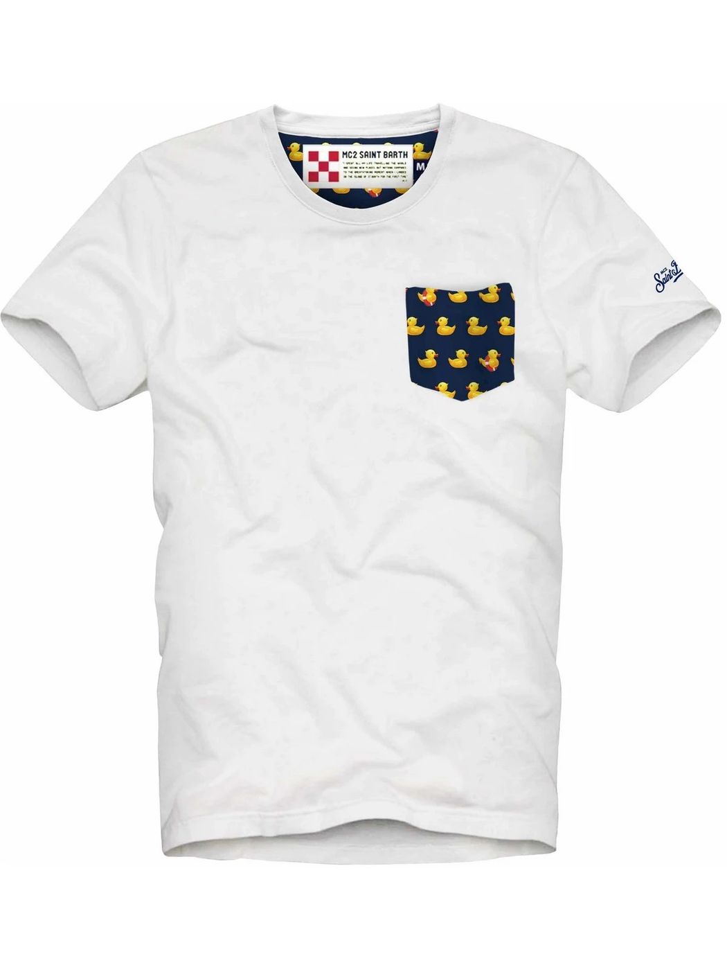 MC2 SAINT BARTH T-Shirt e Polo Uomo BLANCHE 01DUC Bianco gioboutiqueweb