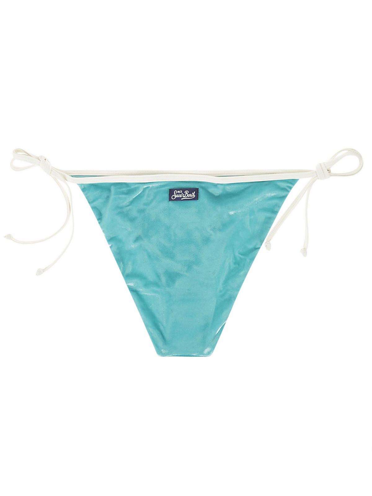 MC2 Saint Barth Badezimmer Kostüm Frau Jungfrau String 05232f Blau