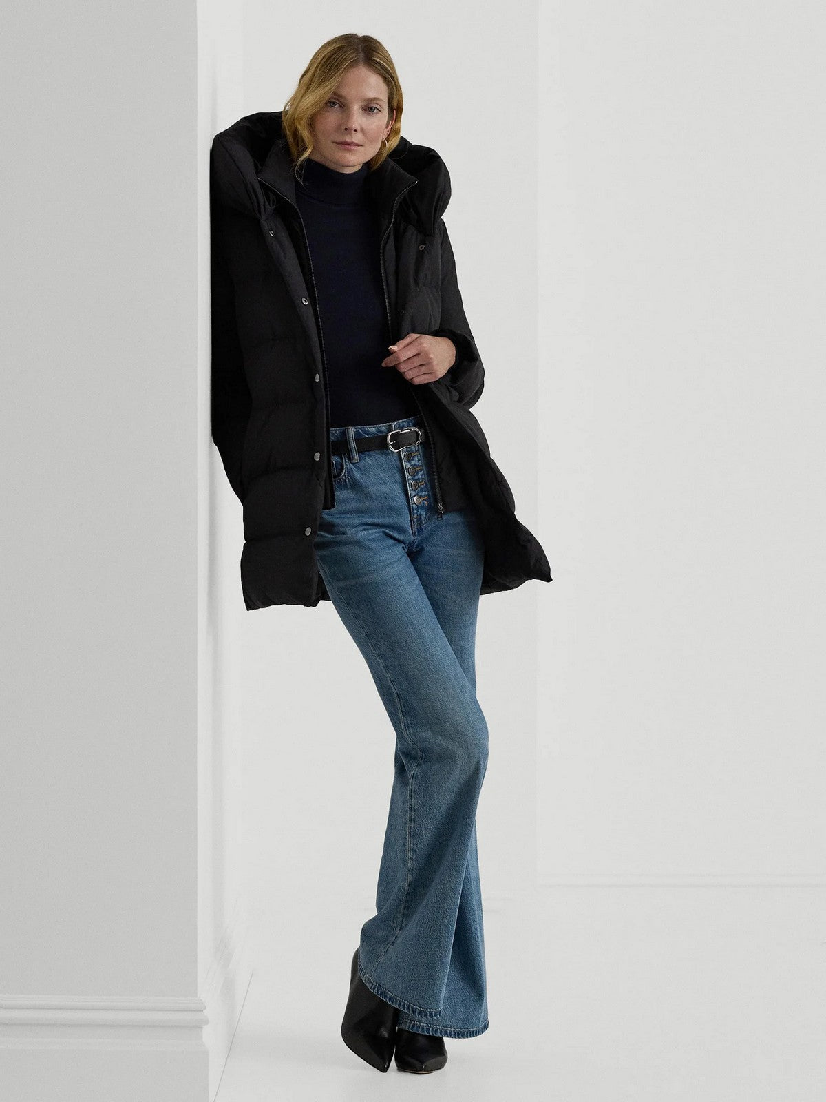 LAUREN RALPH LAUREN Piumino Donna DVT DWN VSTE-INSULATED-COAT 297962420 002 BLACK