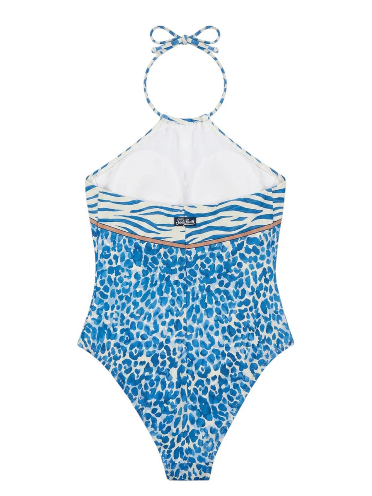 MC2 SAINT BARTH Costume da bagno Donna MERYEM 09091L BLUE SAFARI 1036
