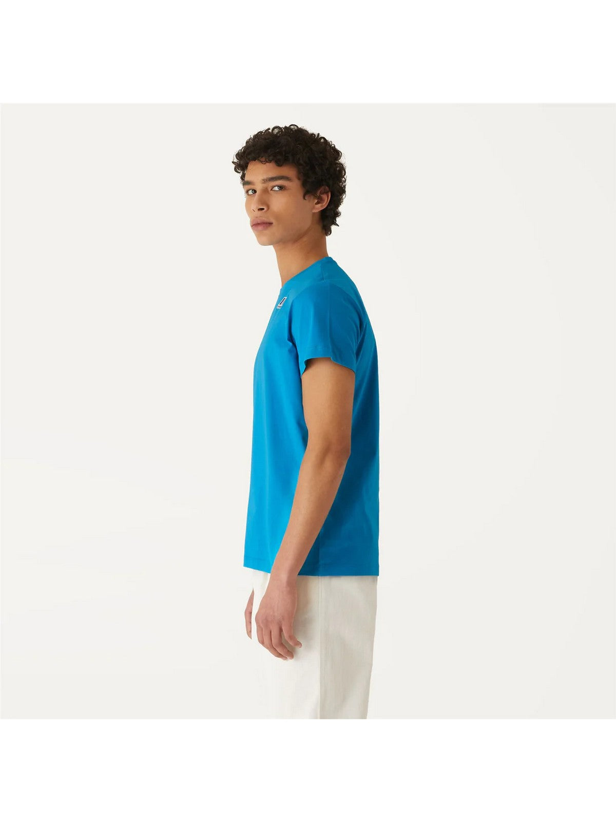 K-WAY T-Shirt e Polo Uomo Le vrai edouard K007JE0 91B Blu gioboutiqueweb