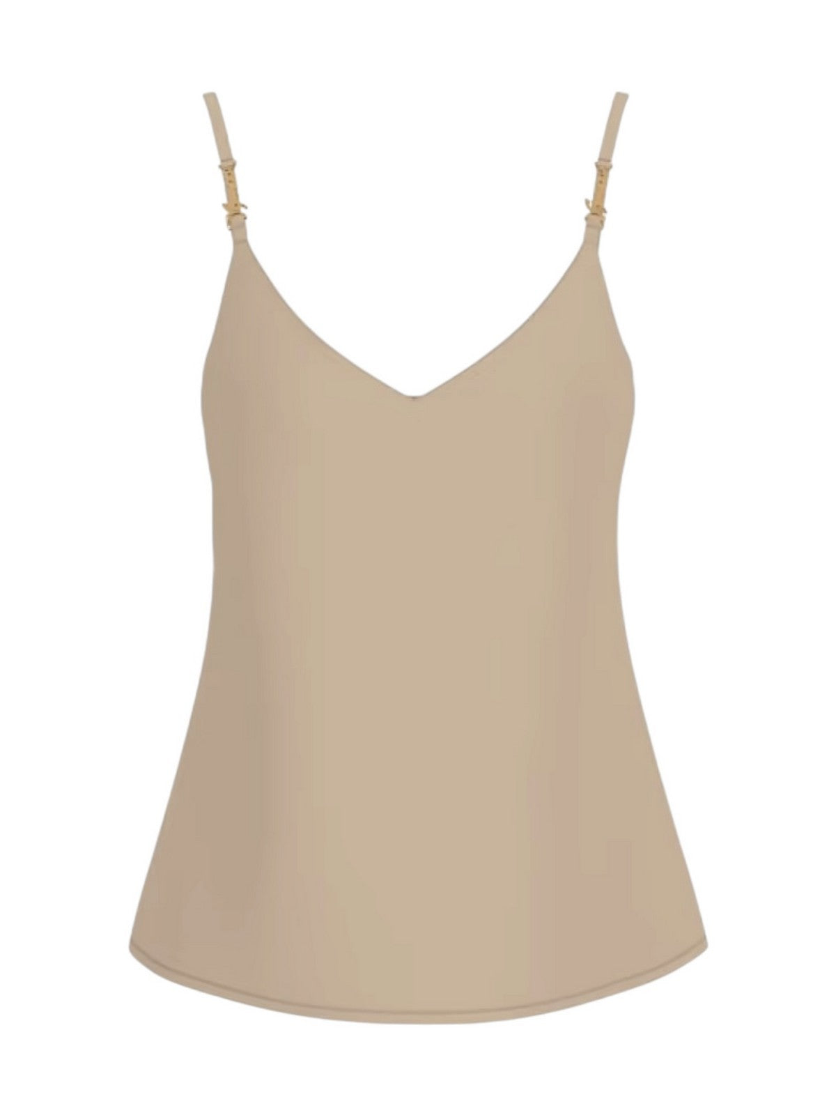 GUESS Top Donna NEW SL CAROLINE LOGO TANK W6GH30 W1845 A117 SAFARI TAN