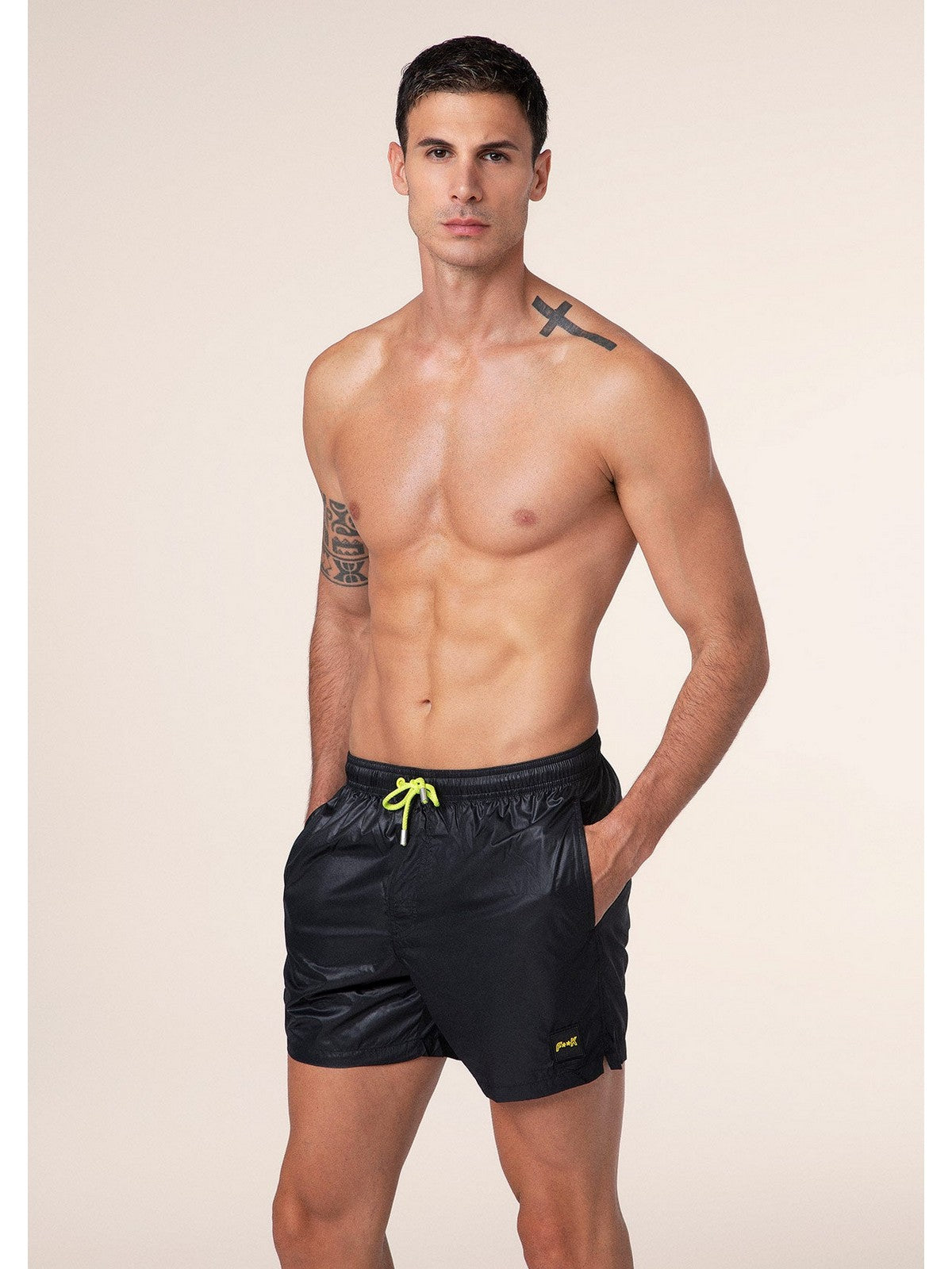 F**K Costume da bagno Uomo FK25-M01BU02BK BLACK