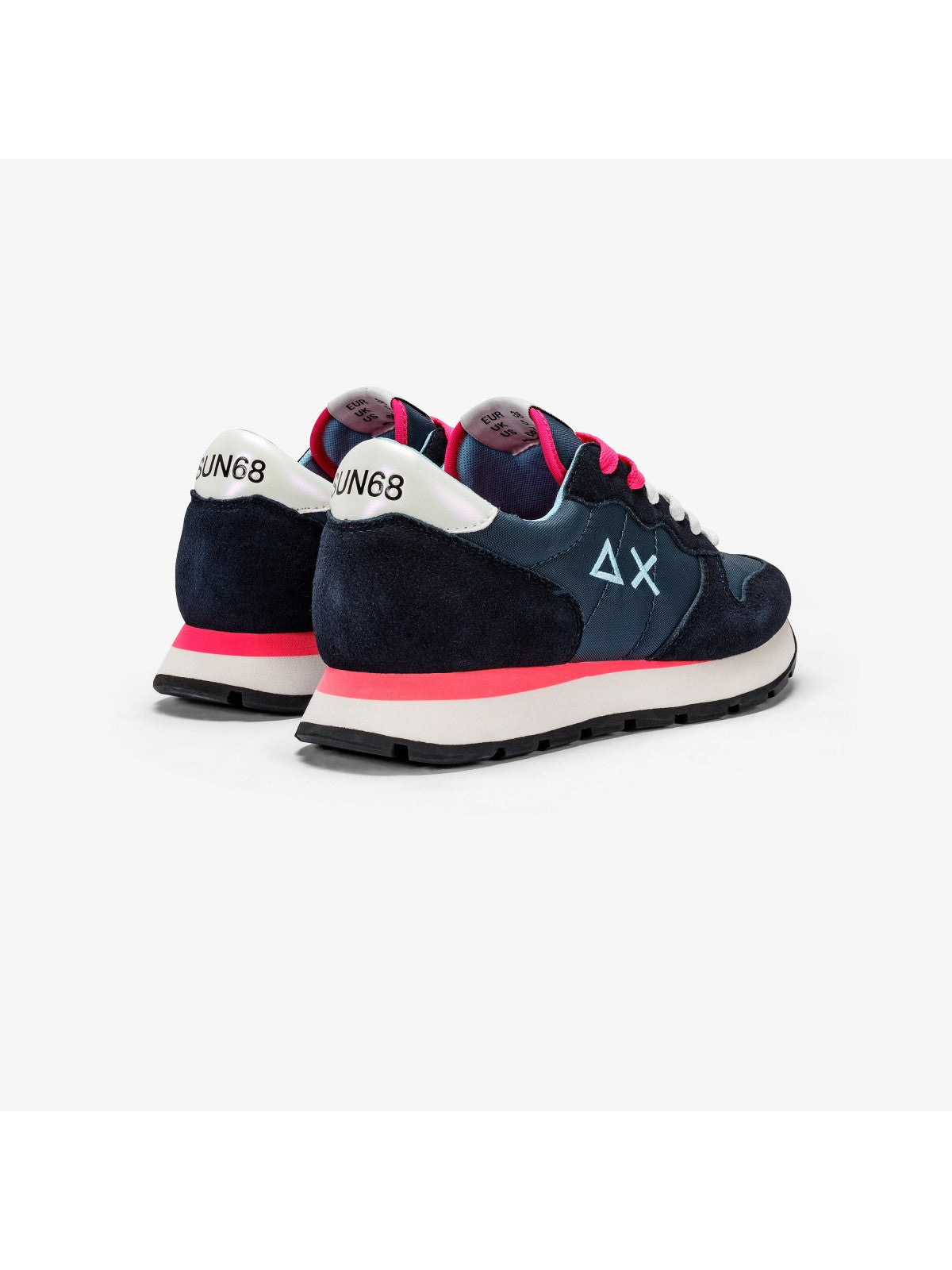 Sun68 Sneaker Woman Ally Solid Nylon Z34201 07 Bleu