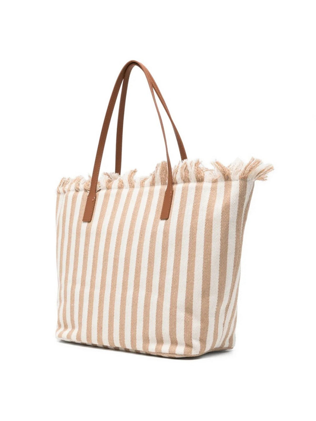 MC2 SAINT BARTH Borsa Donna CITY BAG FRINGE 01763L HB STRIPES 19 EMB