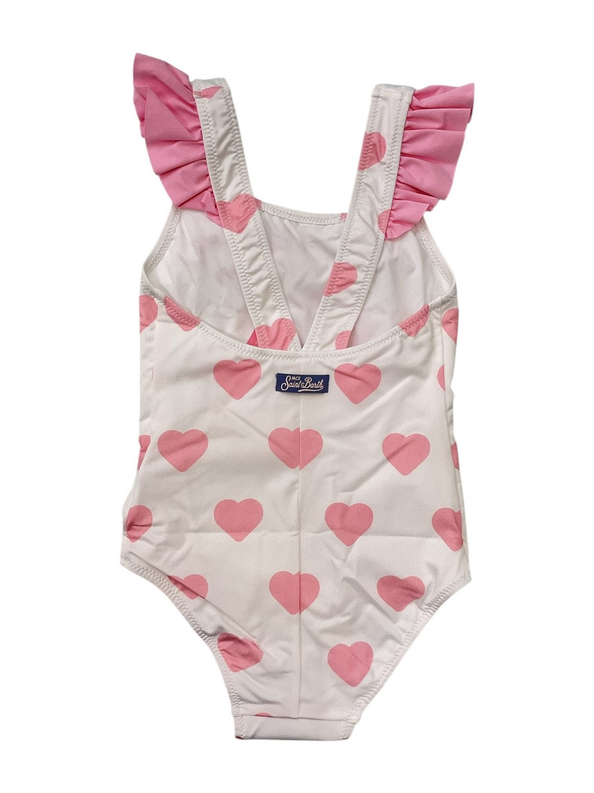 MC2 SAINT BARTH Costume da bagno Bambine e ragazze CAROL 02309L ARIEL SWIMMING LOVER HEARTS 0121 EMB gioboutiqueweb