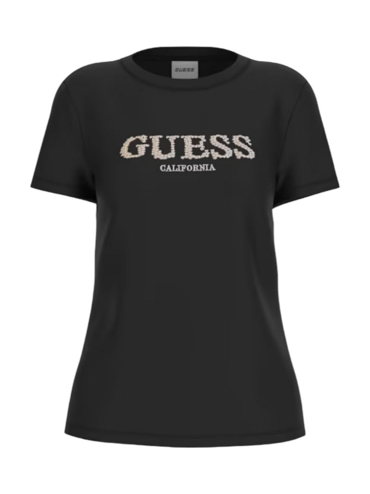 GUESS SPORT T-shirt Donna GIUDITTA CN SS T-SHIRT V6RI11 J1314 JBLK Jet Black A996