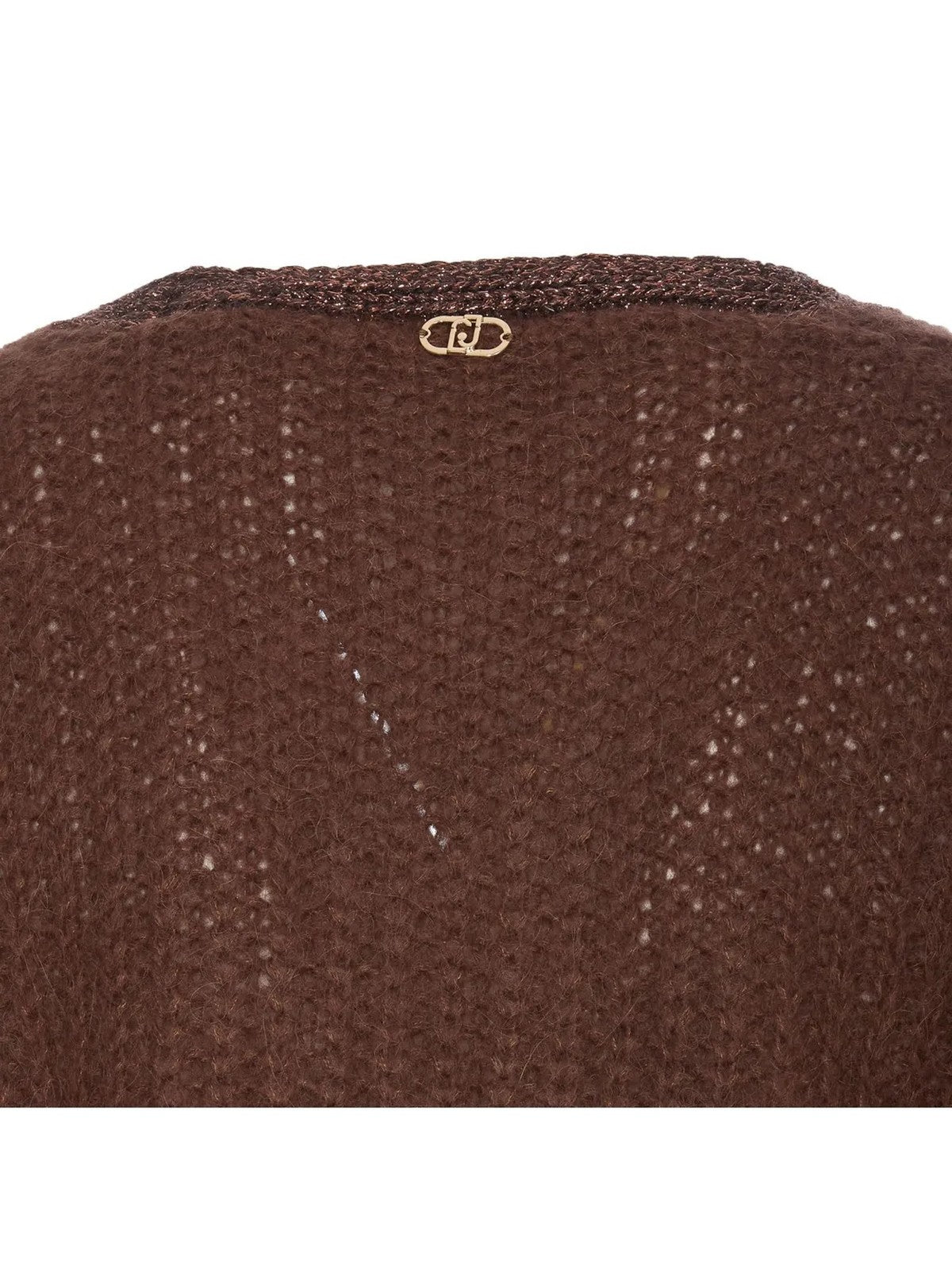 LIU JO WHITE Maglieria Donna WF4529MAG71 91218 Marrone gioboutiqueweb