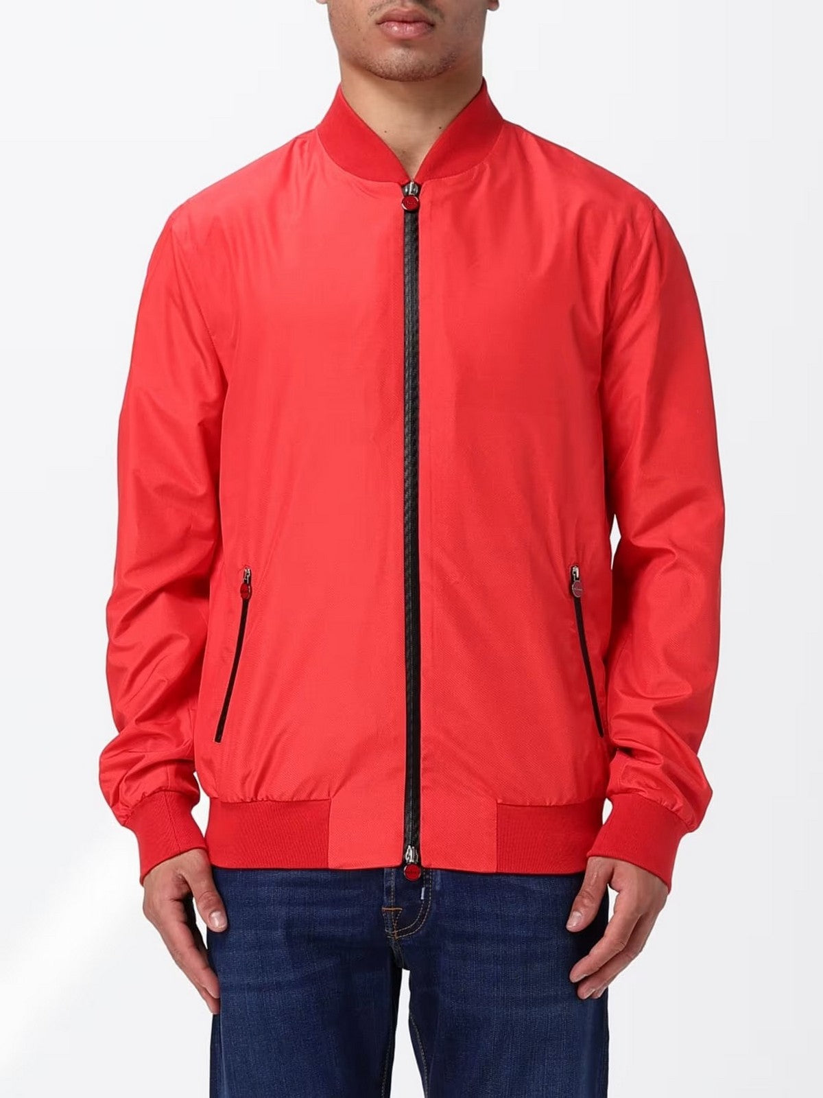 KITON Giubbino Uomo UBLMSEAK0744H04001 Rosso