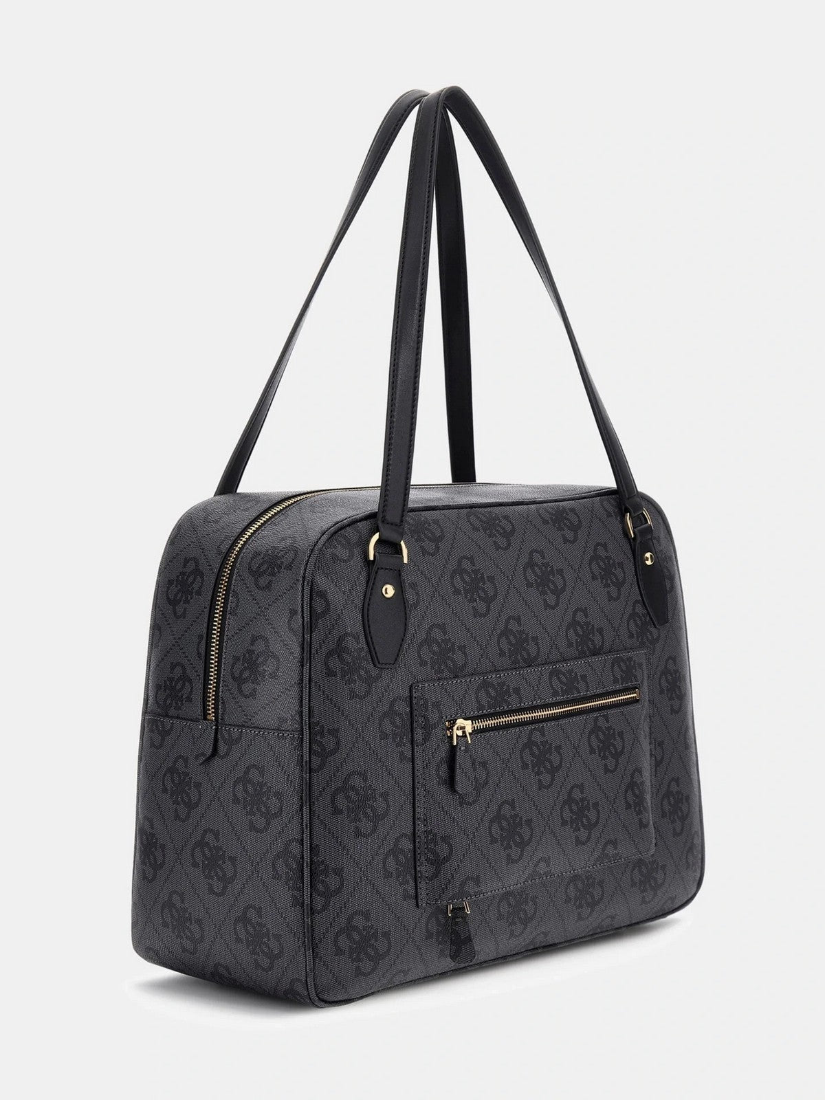 GUESS Borsone Donna BERTA TRAVEL TOTE TWOB86 88916 CLO COAL LOGO gioboutiqueweb