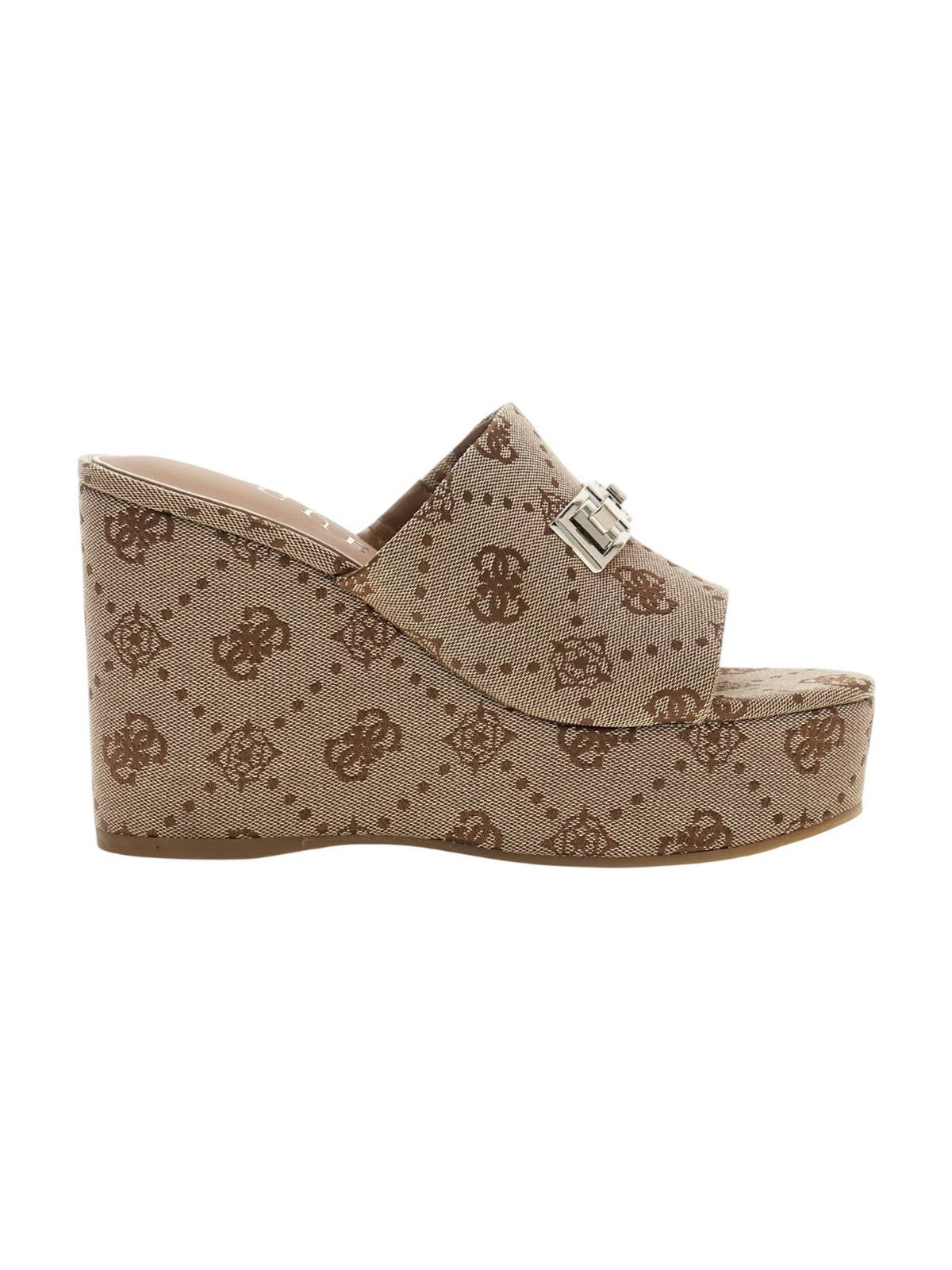 GUESS Sandalo Donna EVENZA FLJEVZ FAL04 MILK MILK